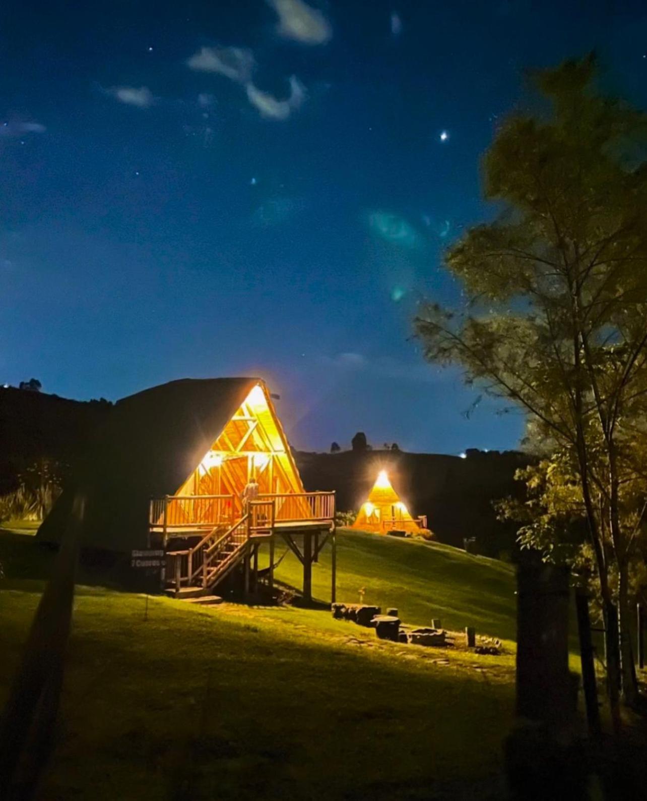 Glamping La Herradura Santa Rosa de Cabal Exterior photo