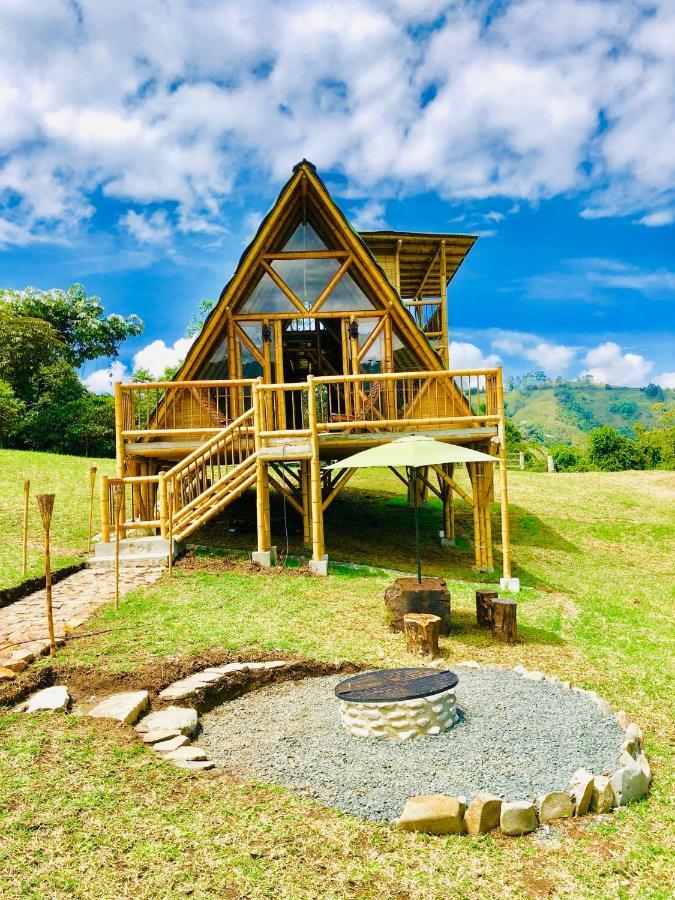 Glamping La Herradura Santa Rosa de Cabal Exterior photo